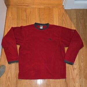 North Face Men's Fleece Pullover, Size Medium